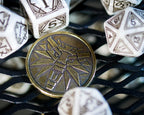 Image produit Witcher - Geralt Loup Blanc RPG Set de dés 7pcs avec pièce de collection