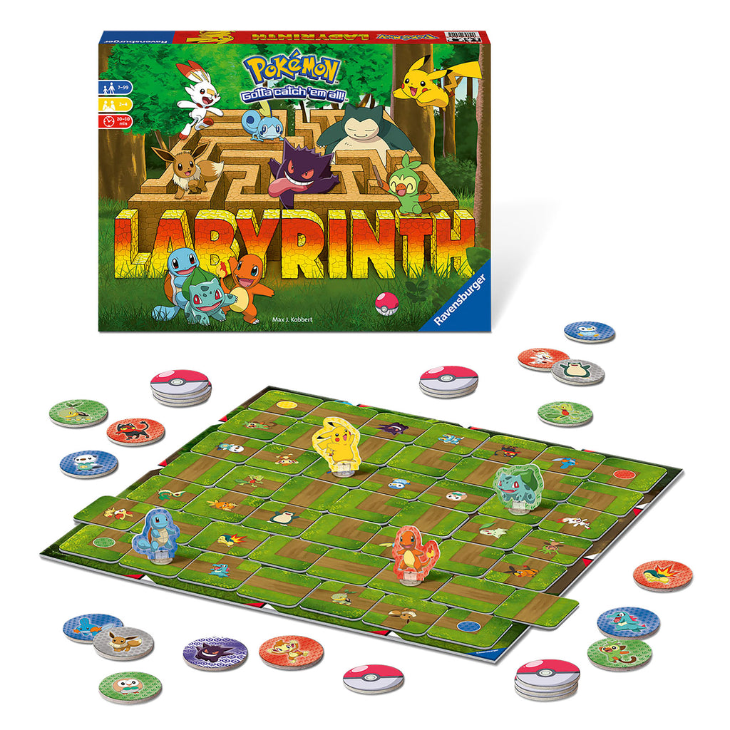 Image produit Pokemon - Le labyrinthe fou jeu de société