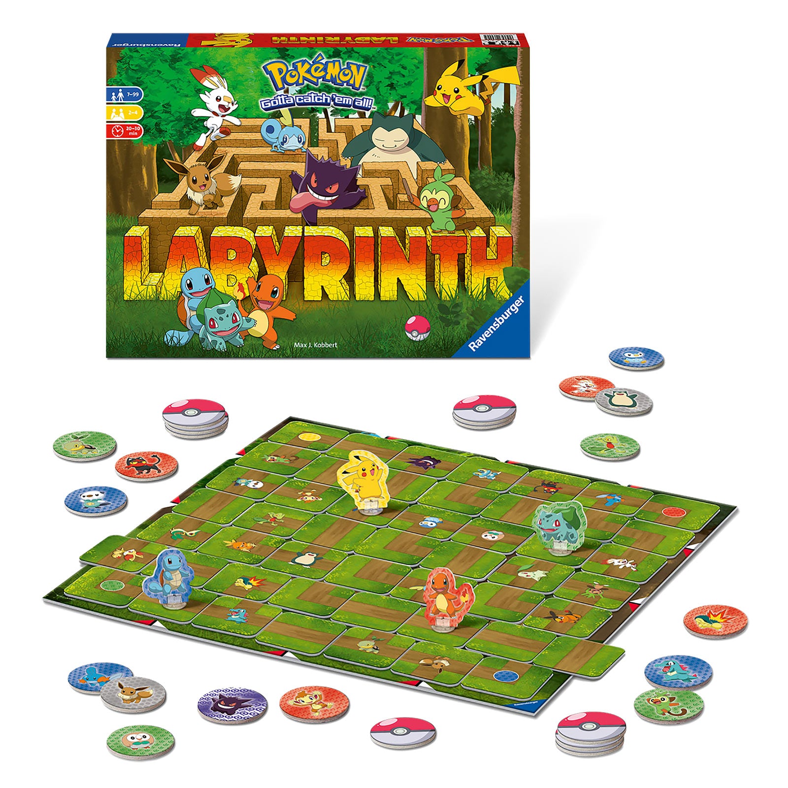 Image produit Pokemon - Le labyrinthe fou jeu de société