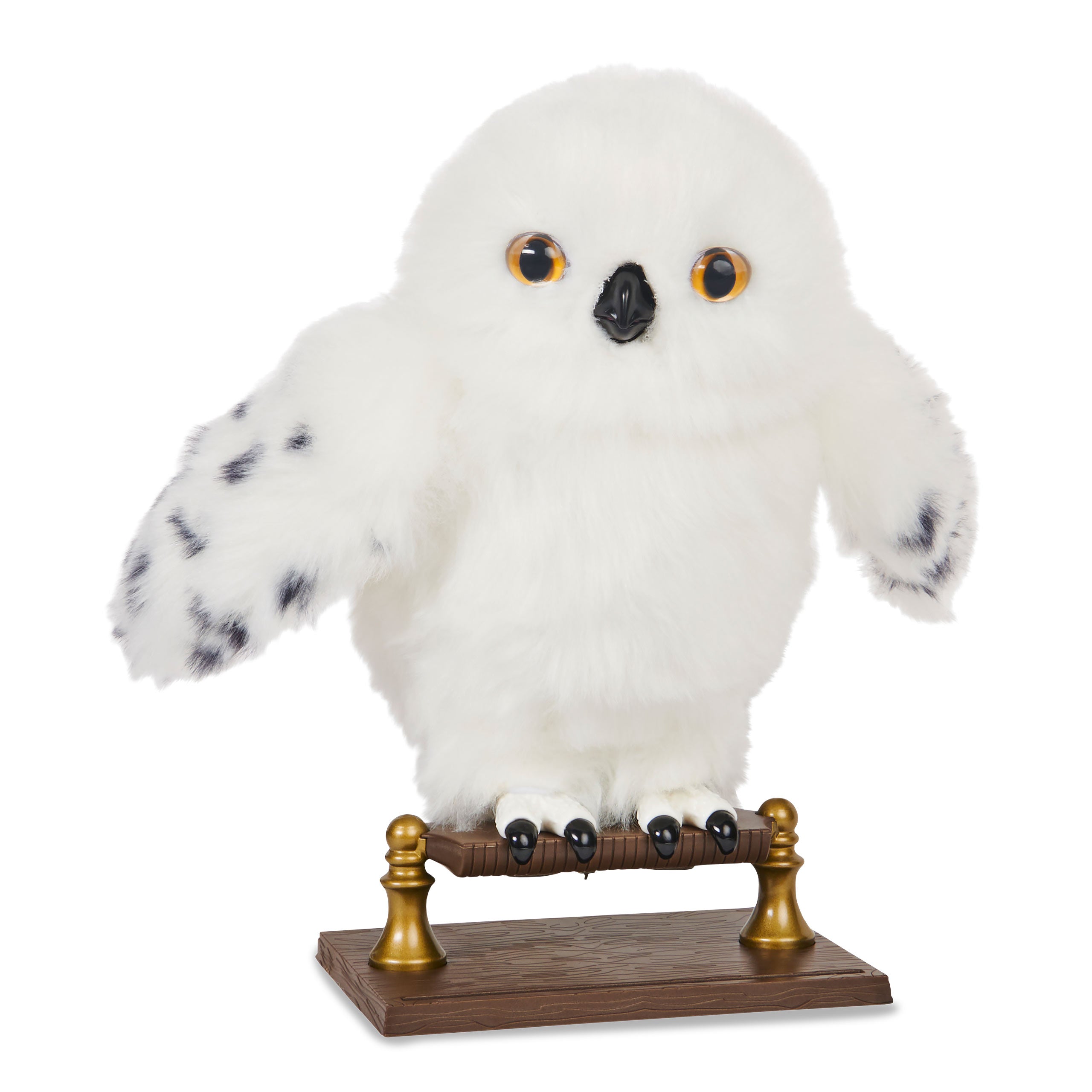 Image produit Harry Potter - Figurine en peluche interactive Hedwig avec son et mouvement