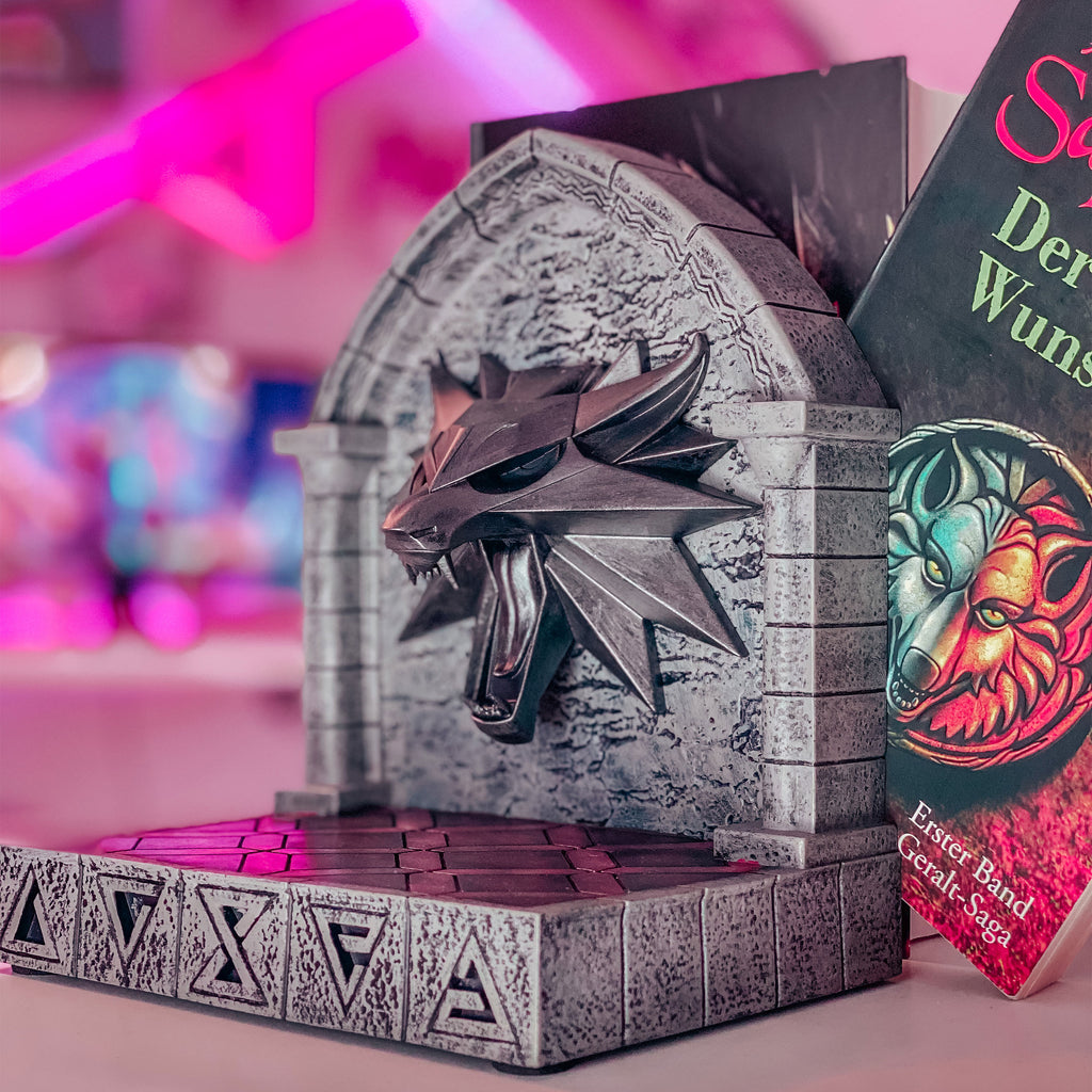 Image produit Witcher 3 - Serre-livres Loup