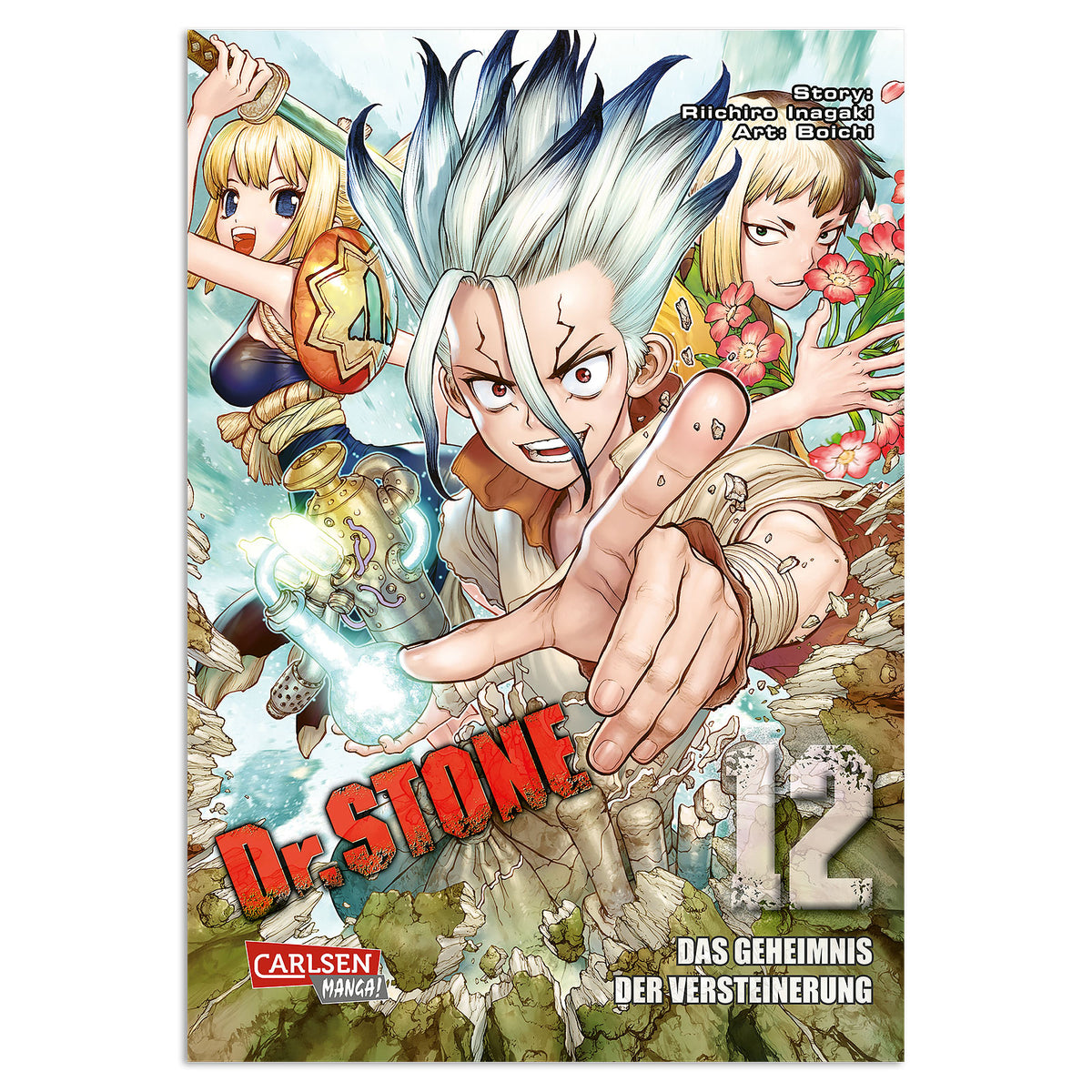 Image produit Dr. Stone - Le Secret de la Pétrification Volume 12 Broché