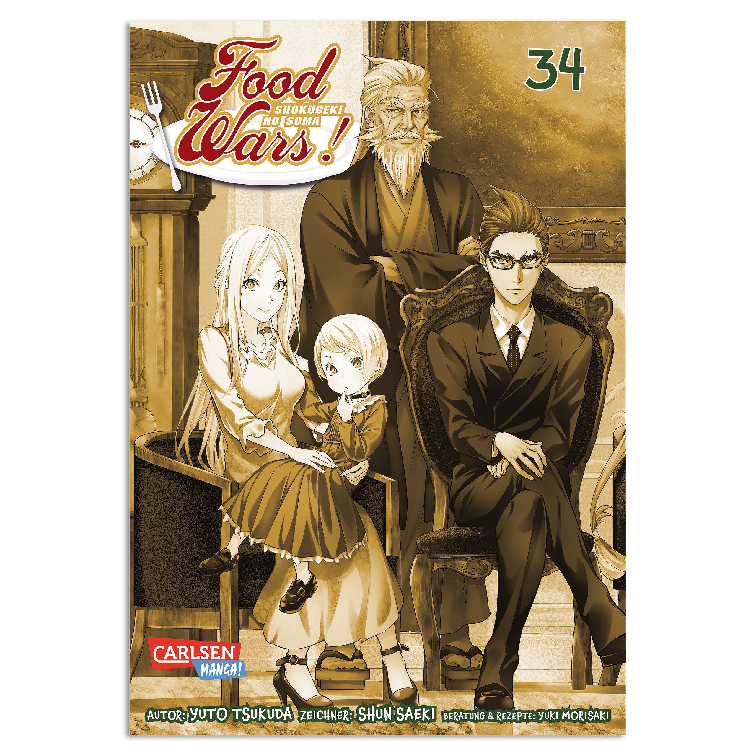 Image produit Food Wars - Shokugeki No Soma Tome 34 Broché