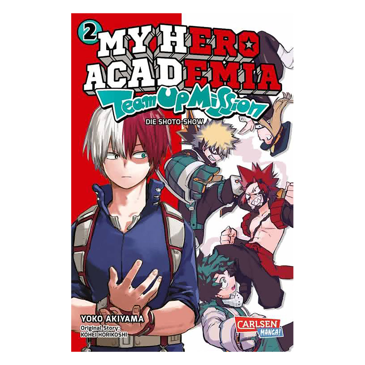 Image produit My Hero Academia - Team Up Mission Tome 2 Broché