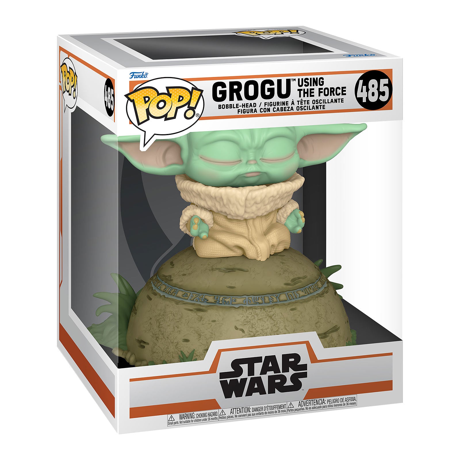 Image produit Figurine Funko Pop Grogu Utilisant la Force avec Effets de Lumière et de Son - Star Wars The Mandalorian