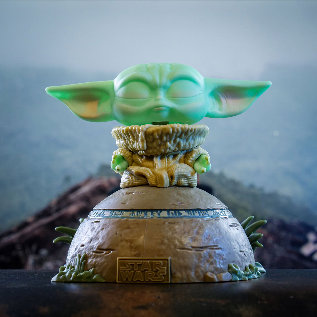 Image produit Figurine Funko Pop Grogu Utilisant la Force avec Effets de Lumière et de Son - Star Wars The Mandalorian