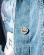 Image produit Lilo & Stitch - Flowers Veste en jean femme bleue