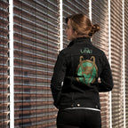 Image produit Loki - Logo veste en jean femme noir