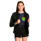 Image produit Loki - Logo veste en jean femme noir