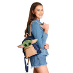 Image produit Veste en jean Grogu pour femmes bleue - Star Wars The Mandalorian