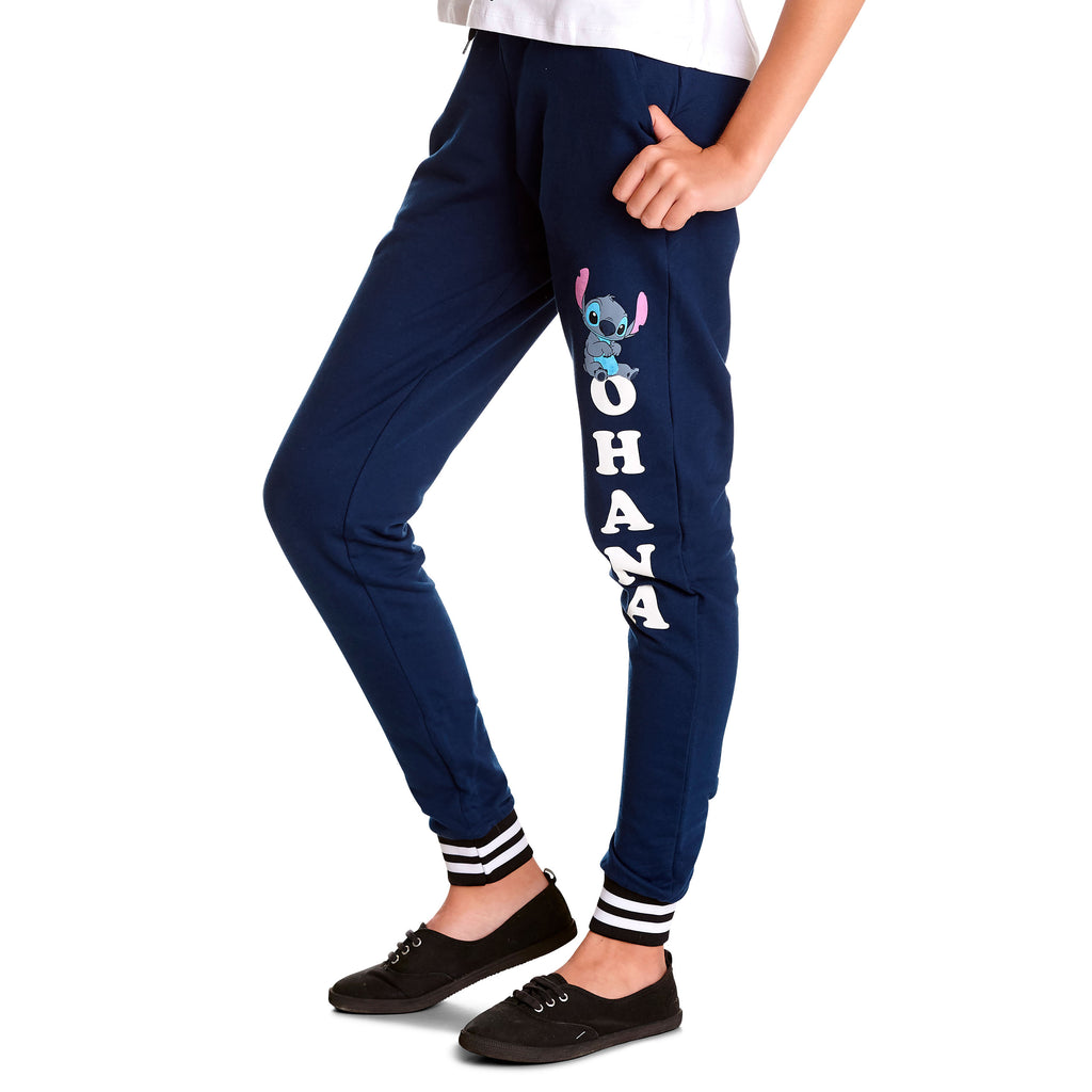 Image produit Lilo & Stitch - Pantalon de survêtement Ohana Femme bleu