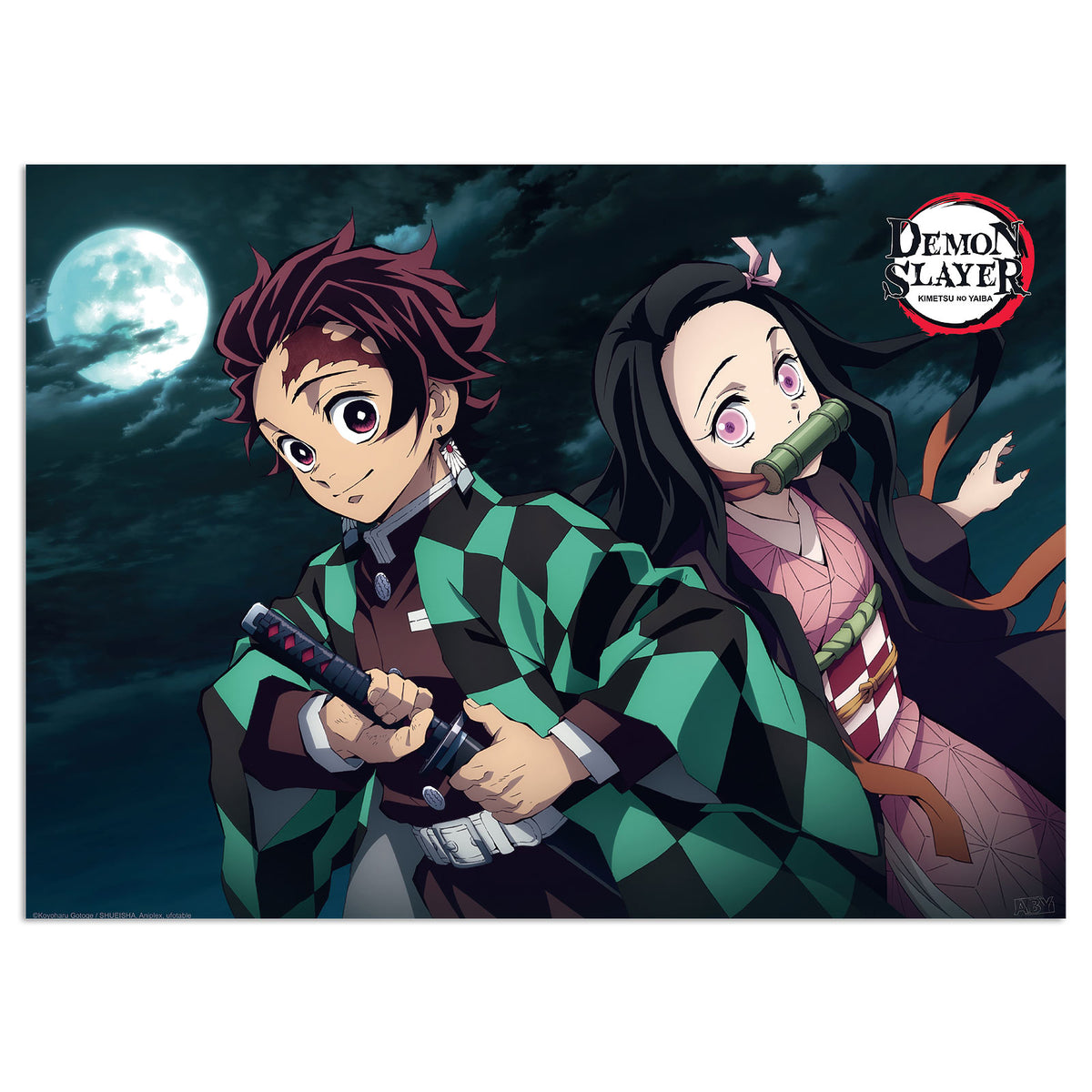 Image produit Demon Slayer - Ensemble de 2 posters Groupe & Duo