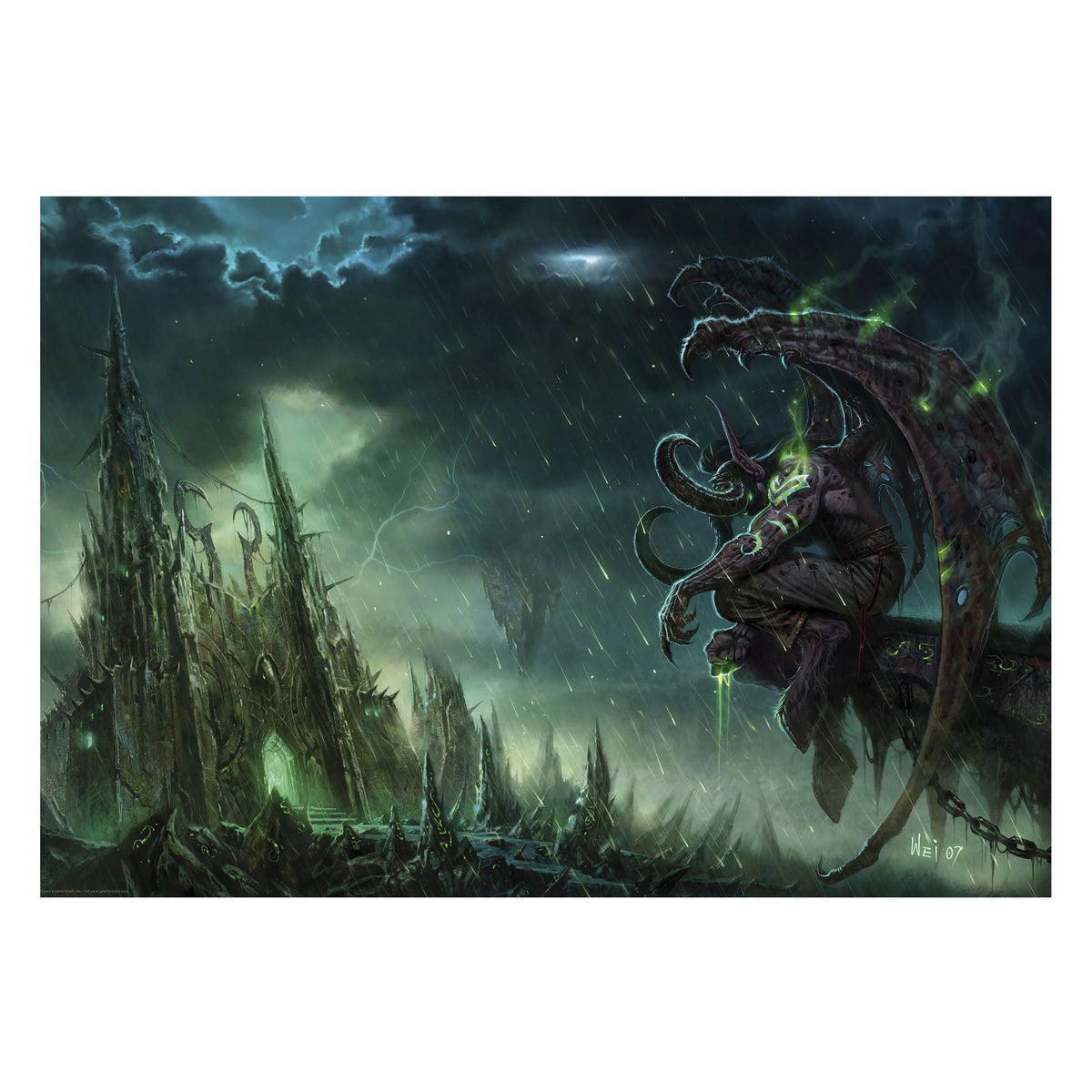 Image produit World of Warcraft - Poster Illidan Stormrage