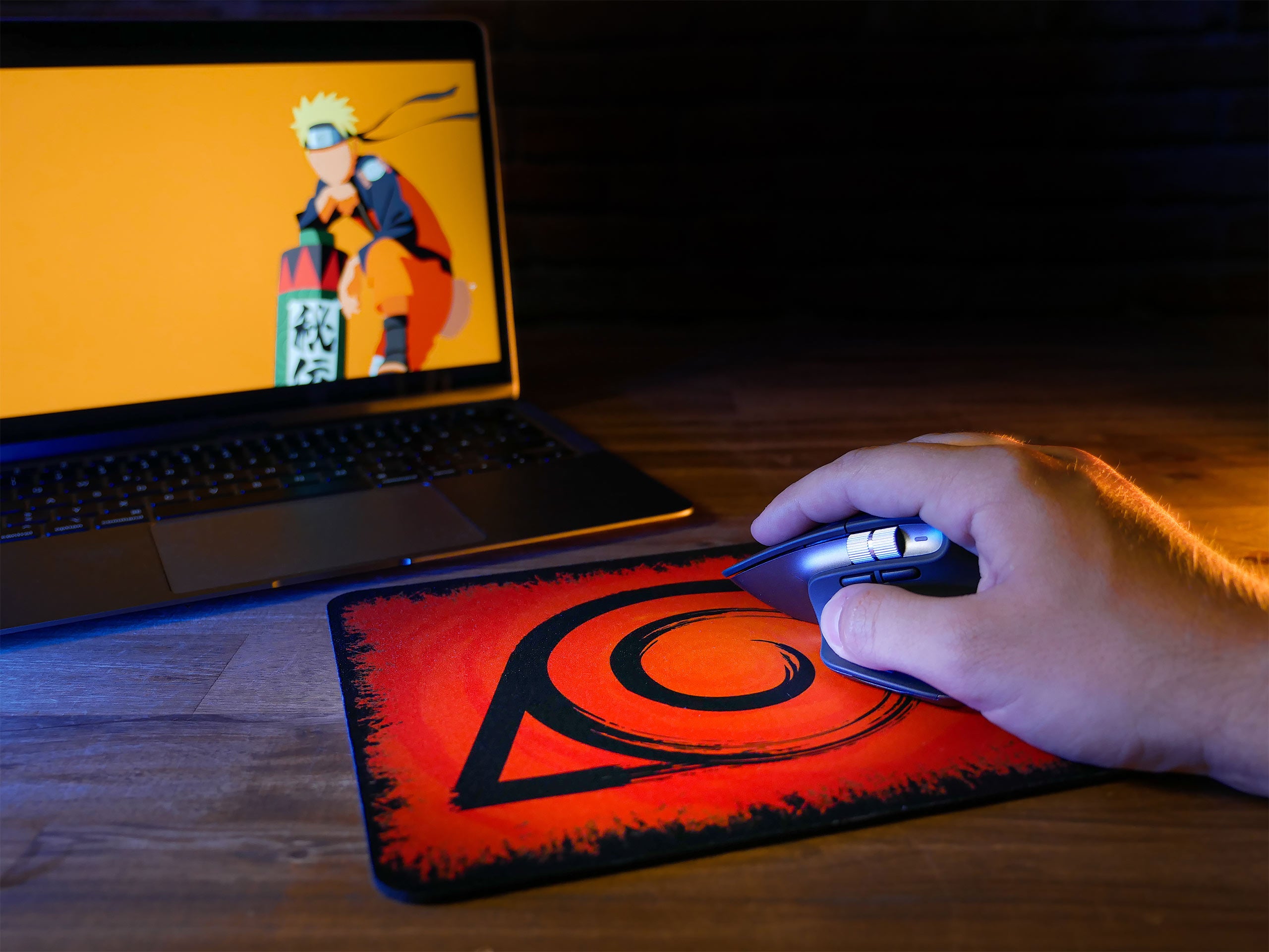 Image produit Naruto - Tapis de souris Symbole Konoha