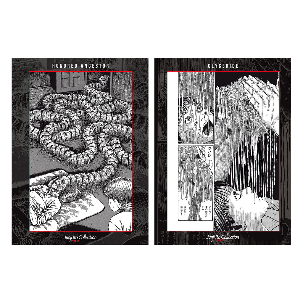 Image produit Junji Ito - Ensemble de 2 affiches