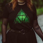 Image produit T-shirt Épée de Maître dans la forêt pour les fans de Zelda noir