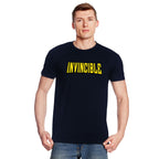 Image produit T-shirt logo pour les fans d'Invincible bleu