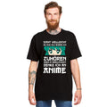 Image produit Je pense à Anime T-Shirt noir