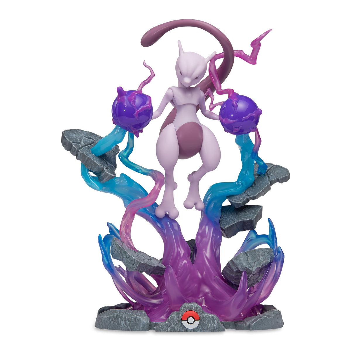 Image produit Pokemon - Statue Deluxe Mewtwo Anniversaire avec Fonction Lumineuse 33cm
