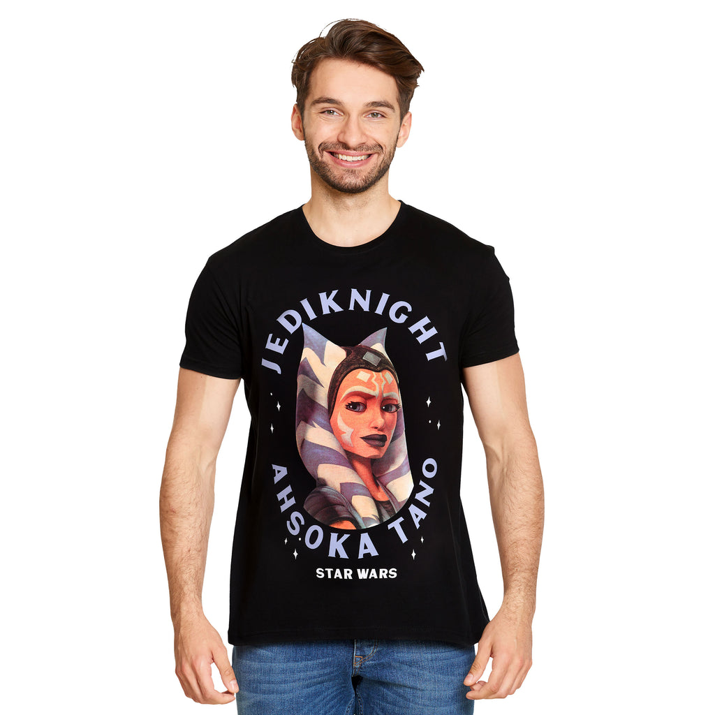 Image produit Star Wars - T-shirt noir visage Ahsoka Tano