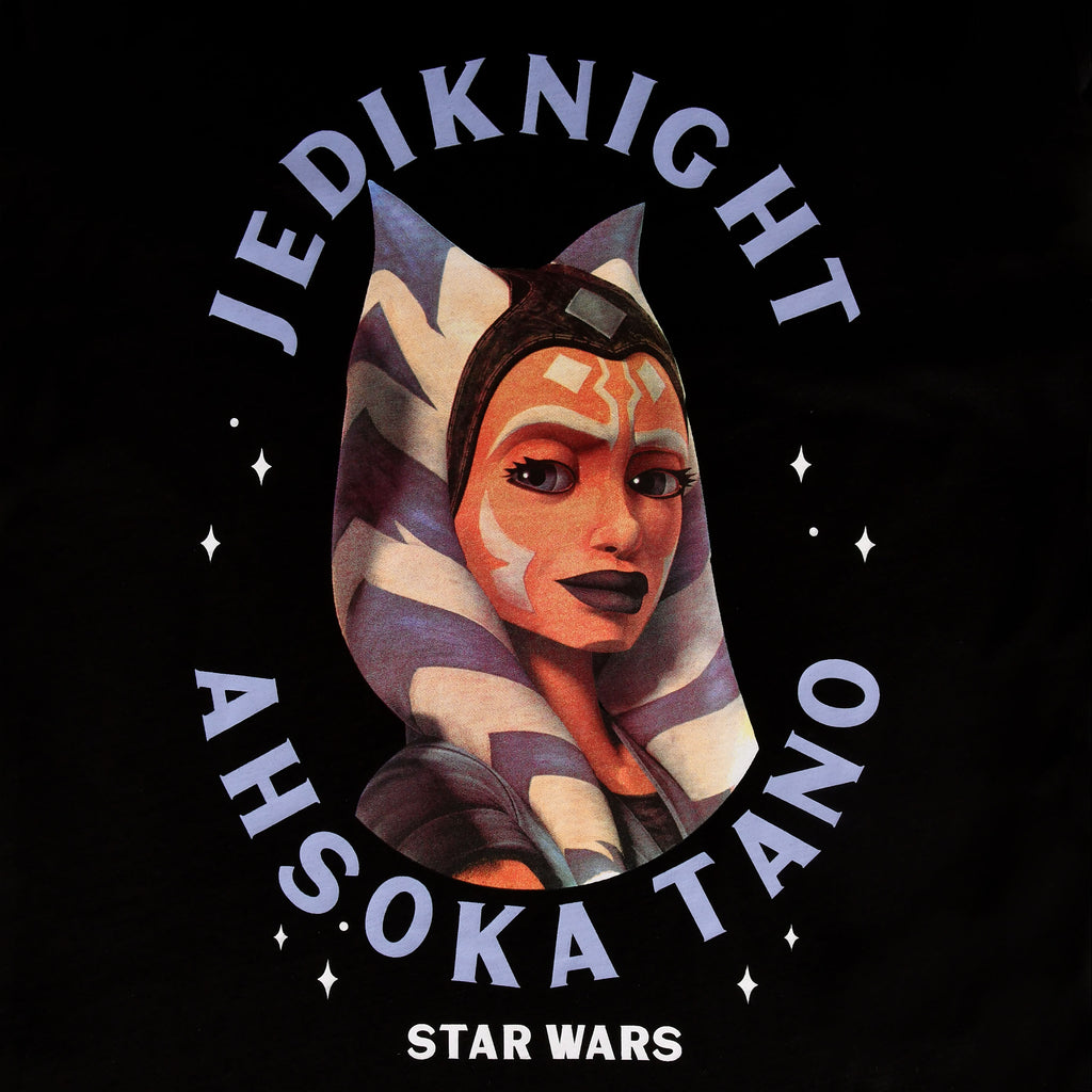 Image produit Star Wars - T-shirt noir visage Ahsoka Tano