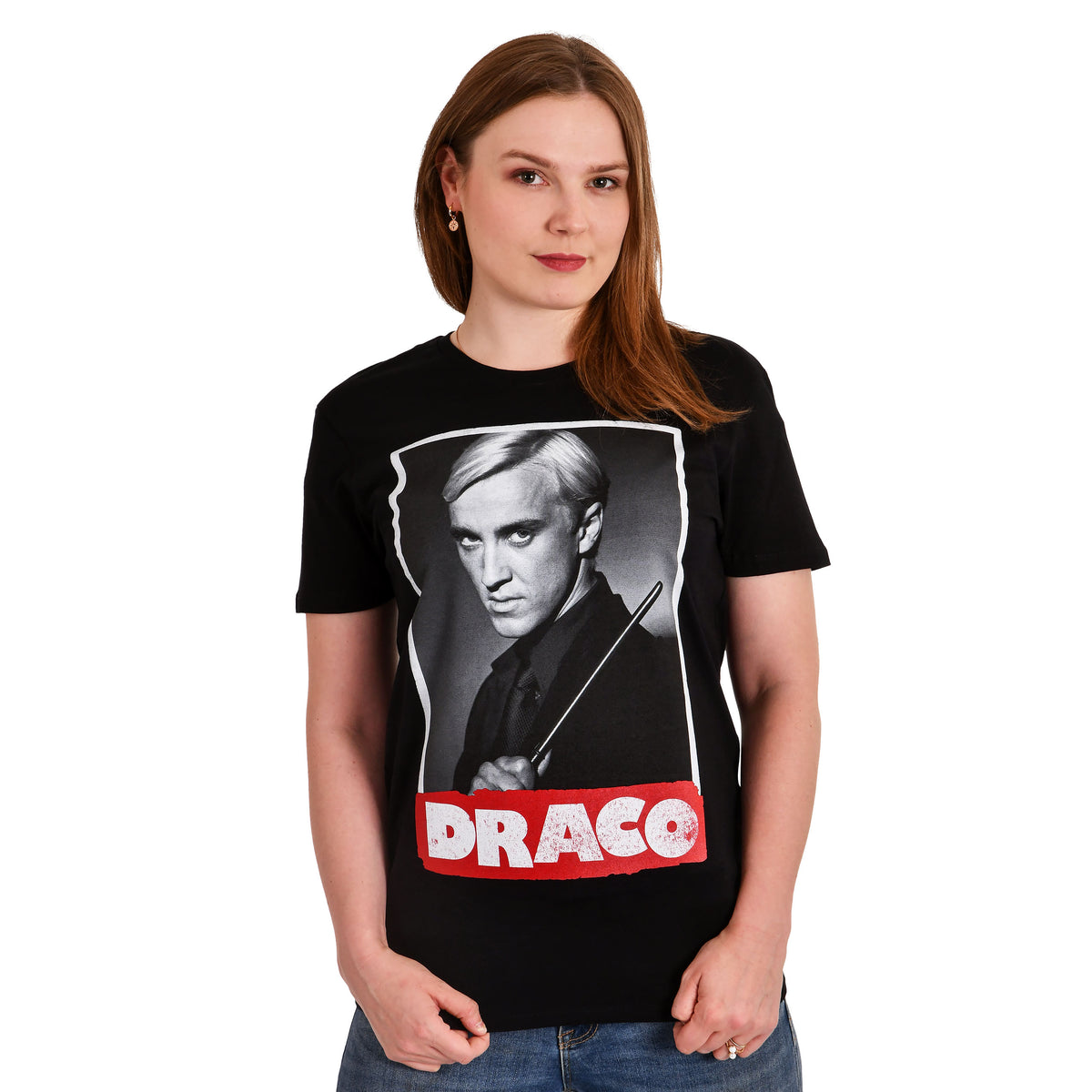 Image produit Harry Potter - T-shirt Draco noir