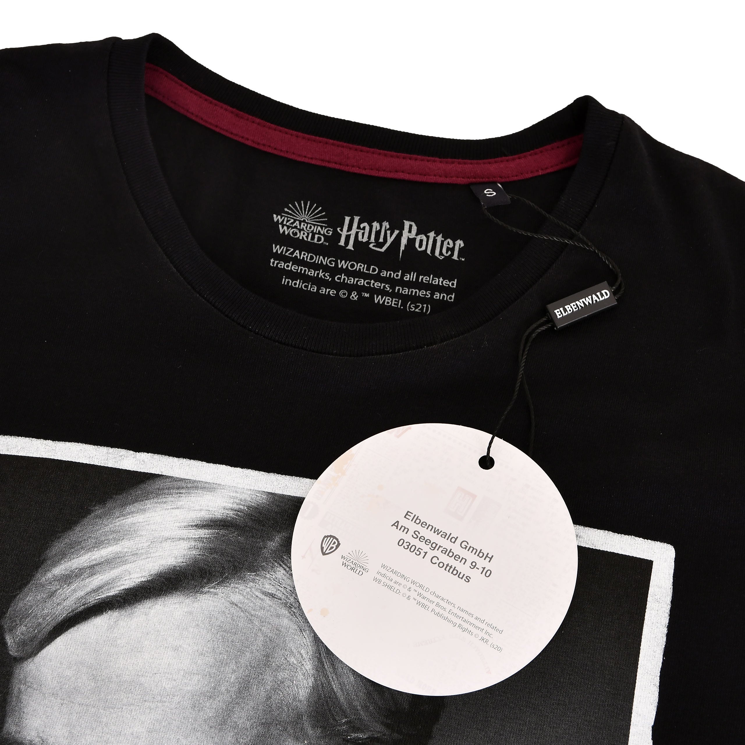 Image produit Harry Potter - T-shirt Draco noir