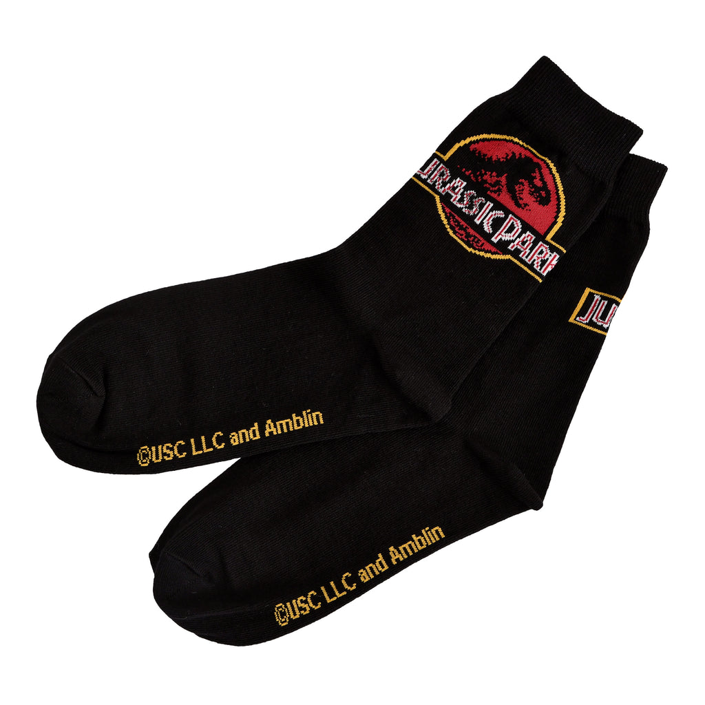 Image produit Jurassic Park - Chaussettes Logo noir