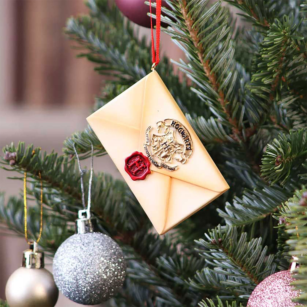 Image produit Harry Potter - Décoration de sapin de Noël Lettre de Poudlard