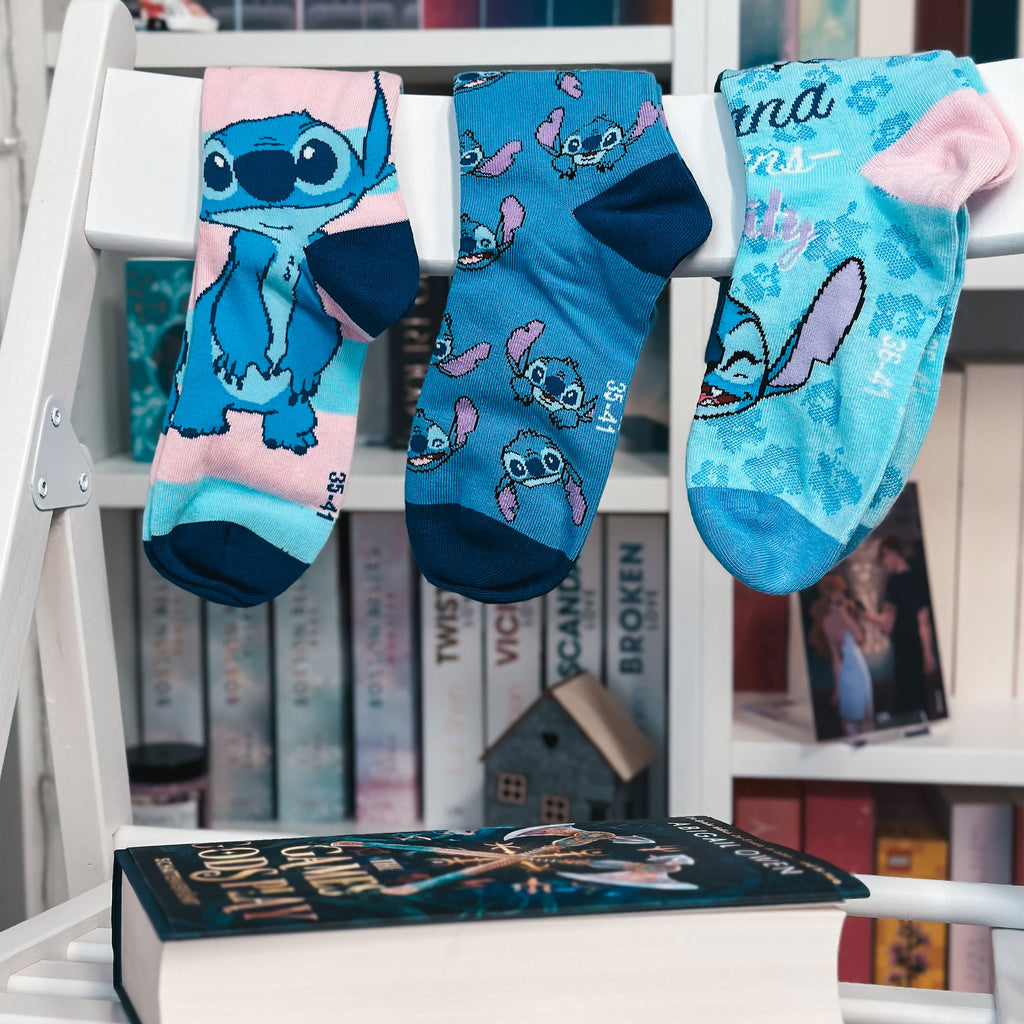 Image produit Lilo & Stitch - Ensemble de 3 chaussettes Ohana