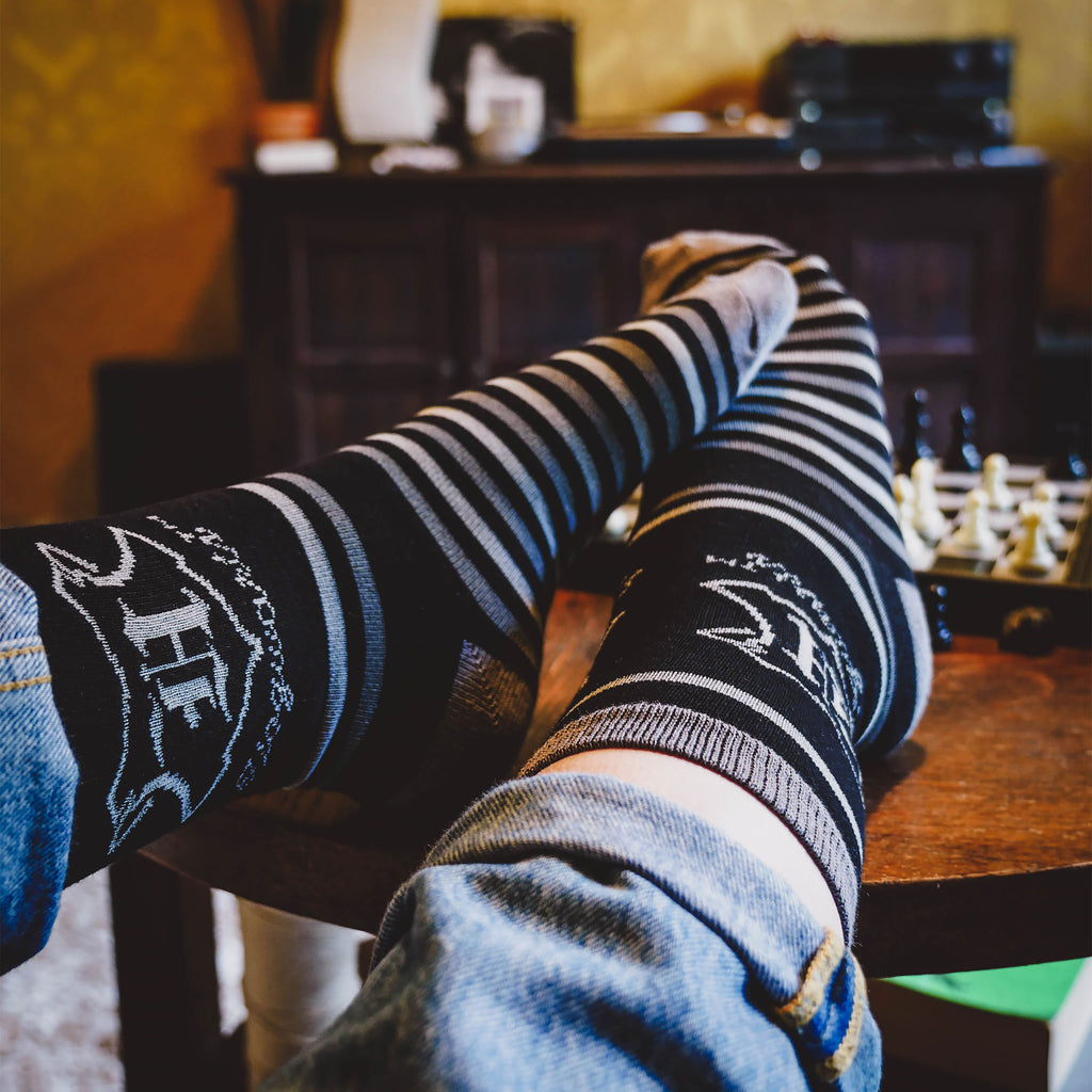 Image produit Chaussettes Hogwarts ensemble de 3 en boîte cadeau - Harry Potter