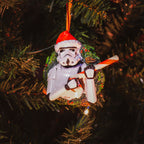 Image produit Couronne de Noël Stormtrooper Décoration d'arbre de Noël - Star Wars