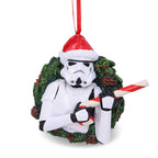 Image produit Couronne de Noël Stormtrooper Décoration d'arbre de Noël - Star Wars