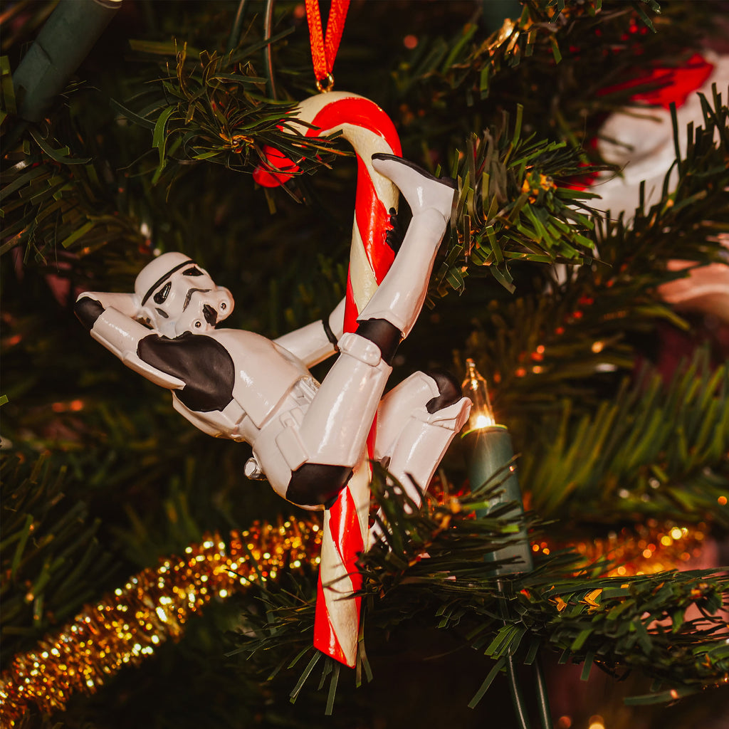 Image produit Décoration de sapin de Noël Stormtrooper Candy Cane - Star Wars