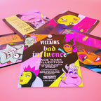 Image produit Disney Villains - Masques en feuille de personnages Ensemble de 4 pièces