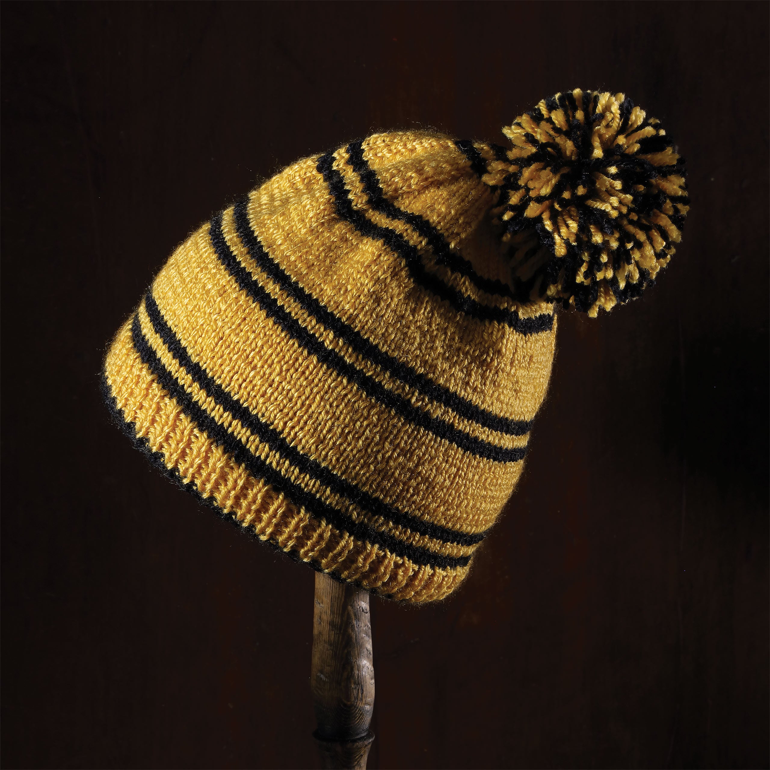 Image produit Ensemble de tricot de bonnet à pompon Hufflepuff - Harry Potter
