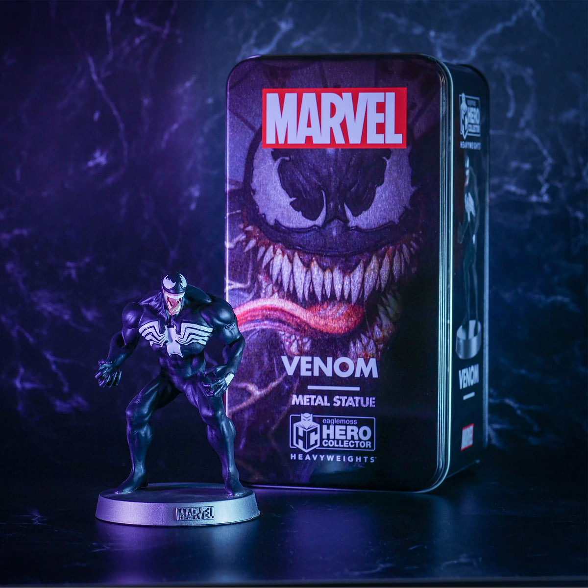 Image produit Venom - Figurine en métal Heavyweights dans une boîte de collectionneur