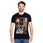 Image produit Star Wars - T-shirt Characters noir