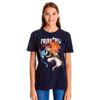 Image produit Fairy Tail - T-shirt Natsu et Happy bleu
