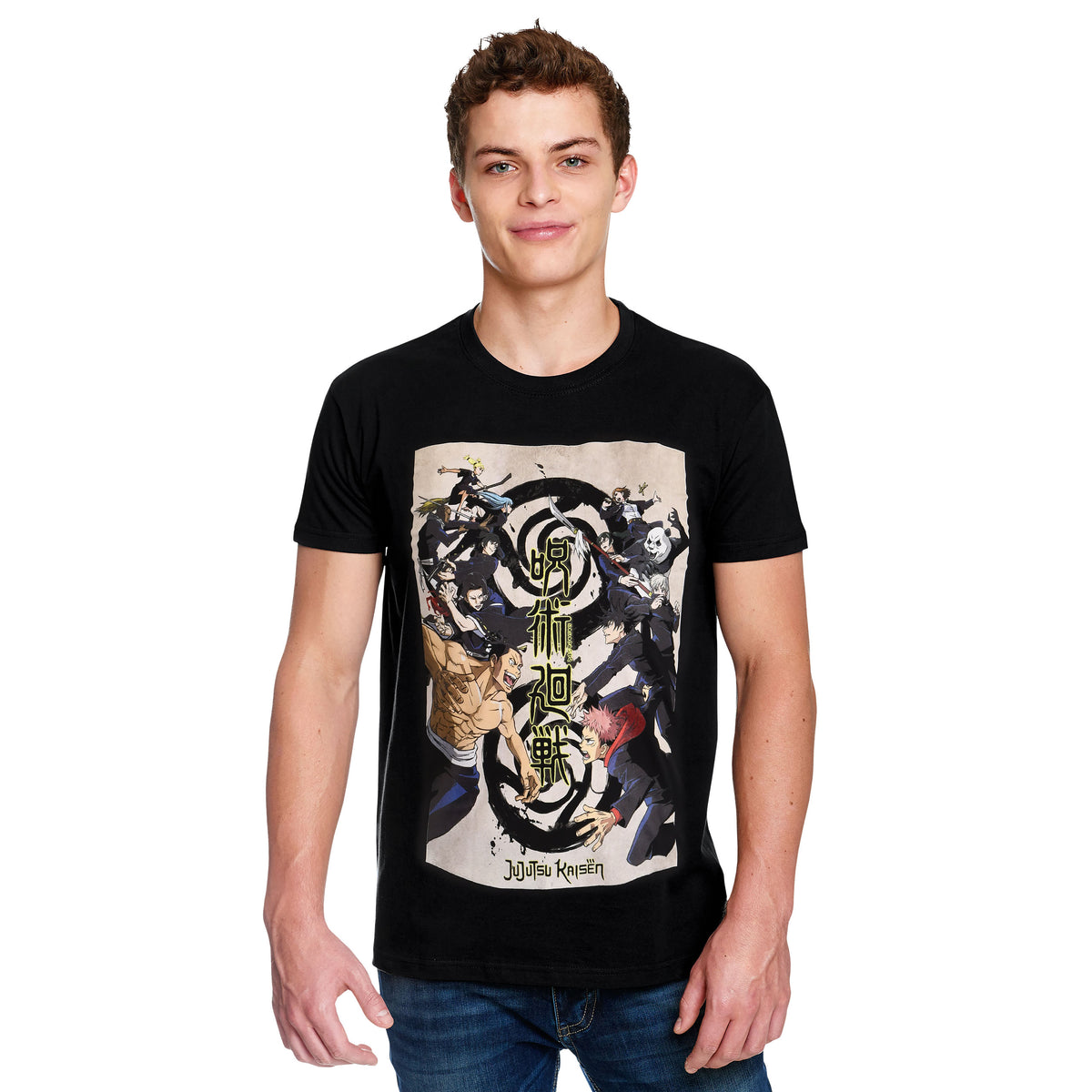 Image produit Jujutsu Kaisen - T-shirt de combat noir