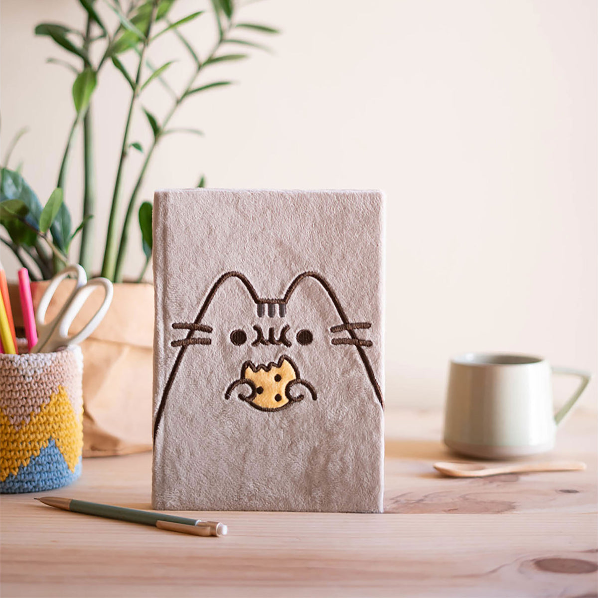 Image produit Pusheen - Carnet en peluche Cookie