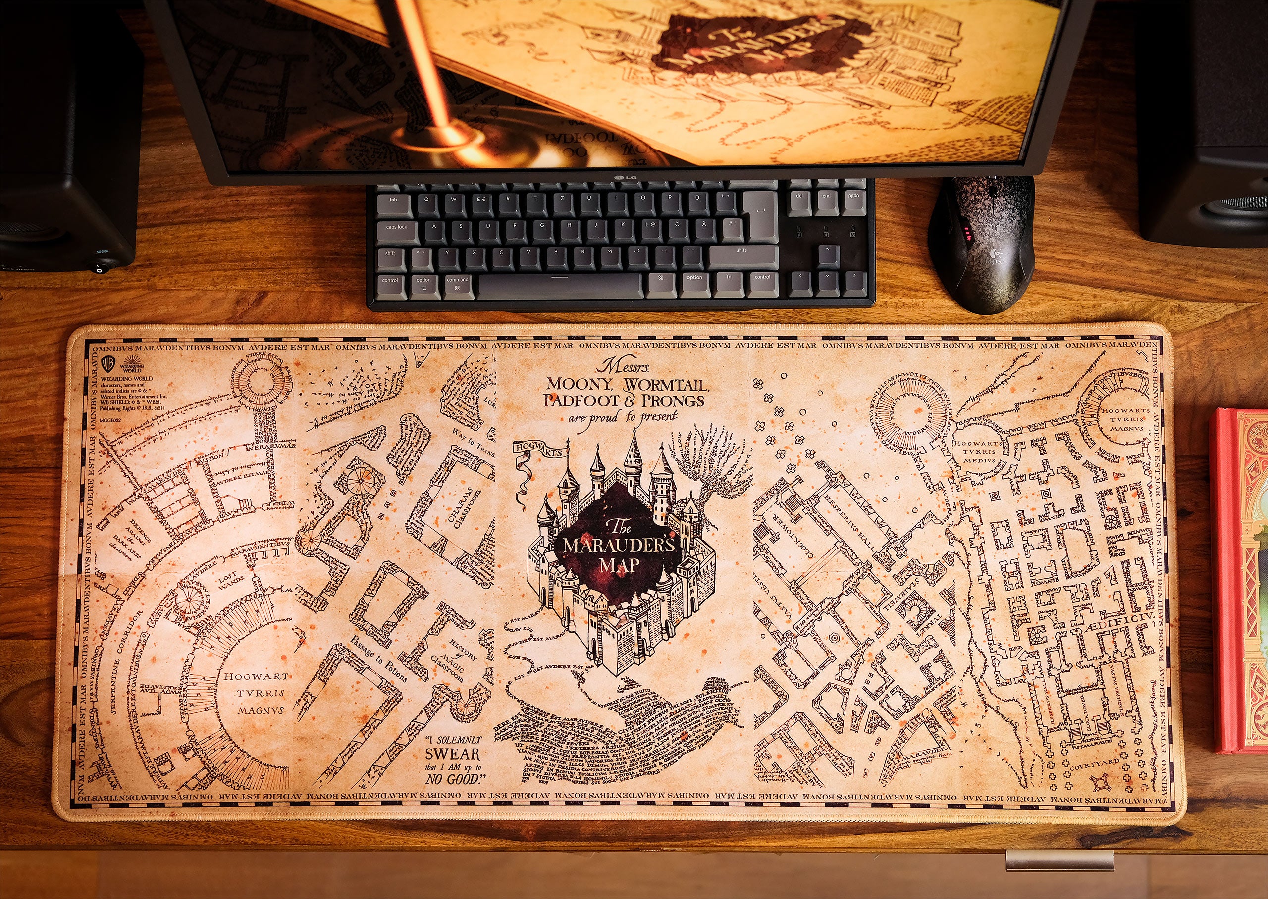 Image produit Harry Potter - Tapis de souris Carte des Maraudeurs