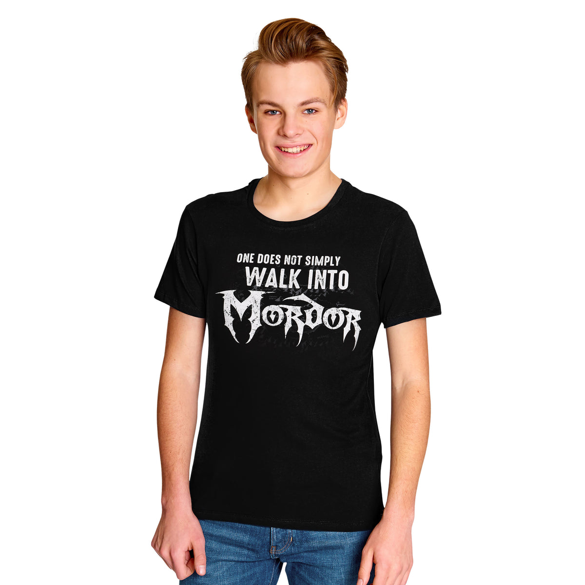 Image produit Seigneur des Anneaux - T-shirt Walk Into Mordor Noir