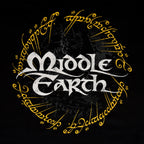 Image produit Seigneur des Anneaux - T-shirt Terre du Milieu noir
