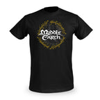 Image produit Seigneur des Anneaux - T-shirt Terre du Milieu noir