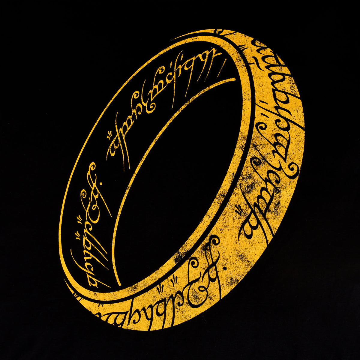 Image produit Seigneur des Anneaux - T-shirt One Ring to Rule noir