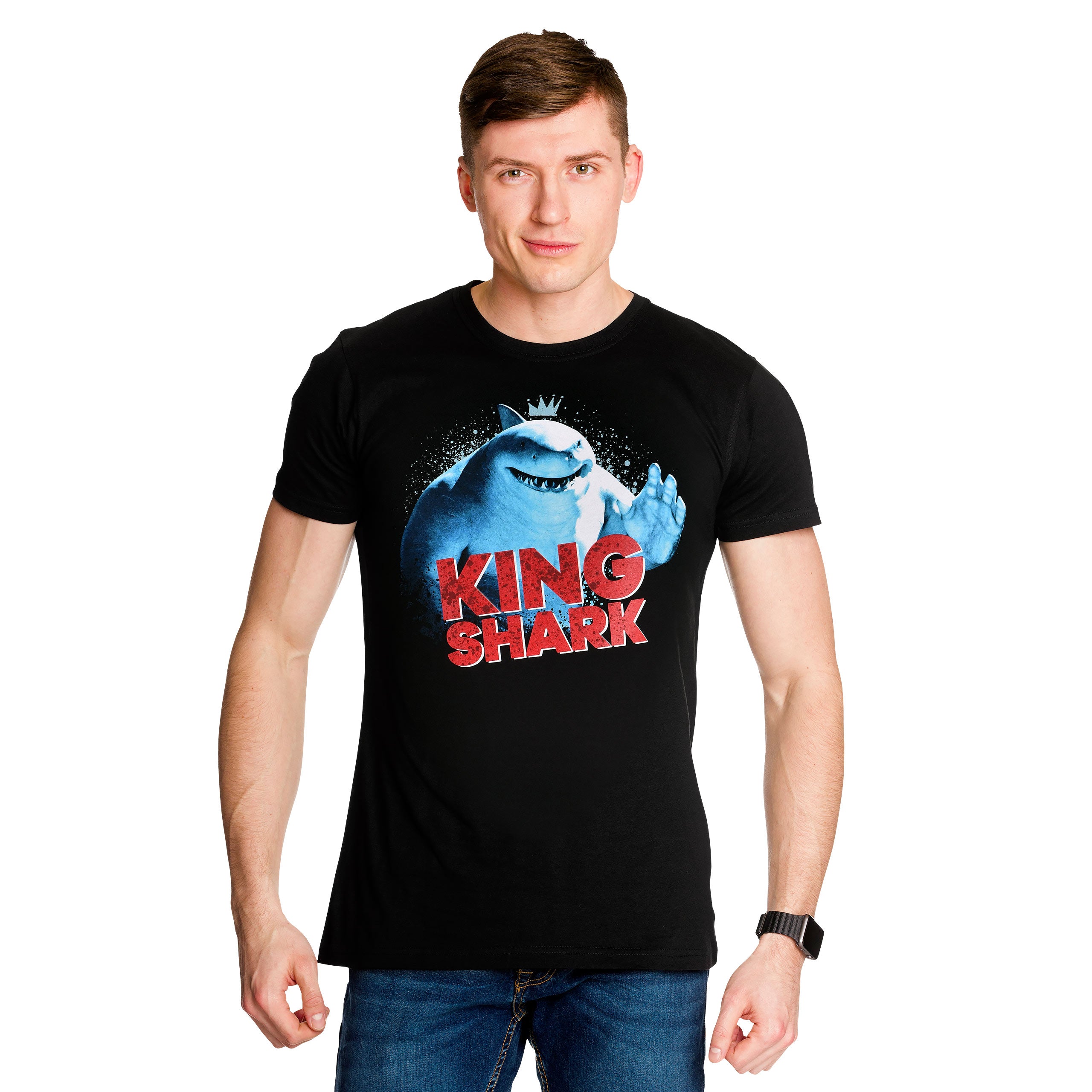 Image produit The Suicide Squad - T-Shirt King Shark noir