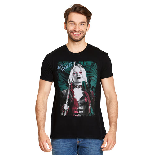 Image produit T-shirt Harley Quinn noir - The Suicide Squad