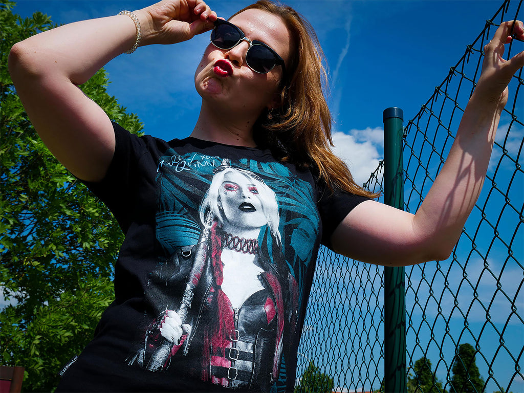 Image produit T-shirt Harley Quinn noir - The Suicide Squad