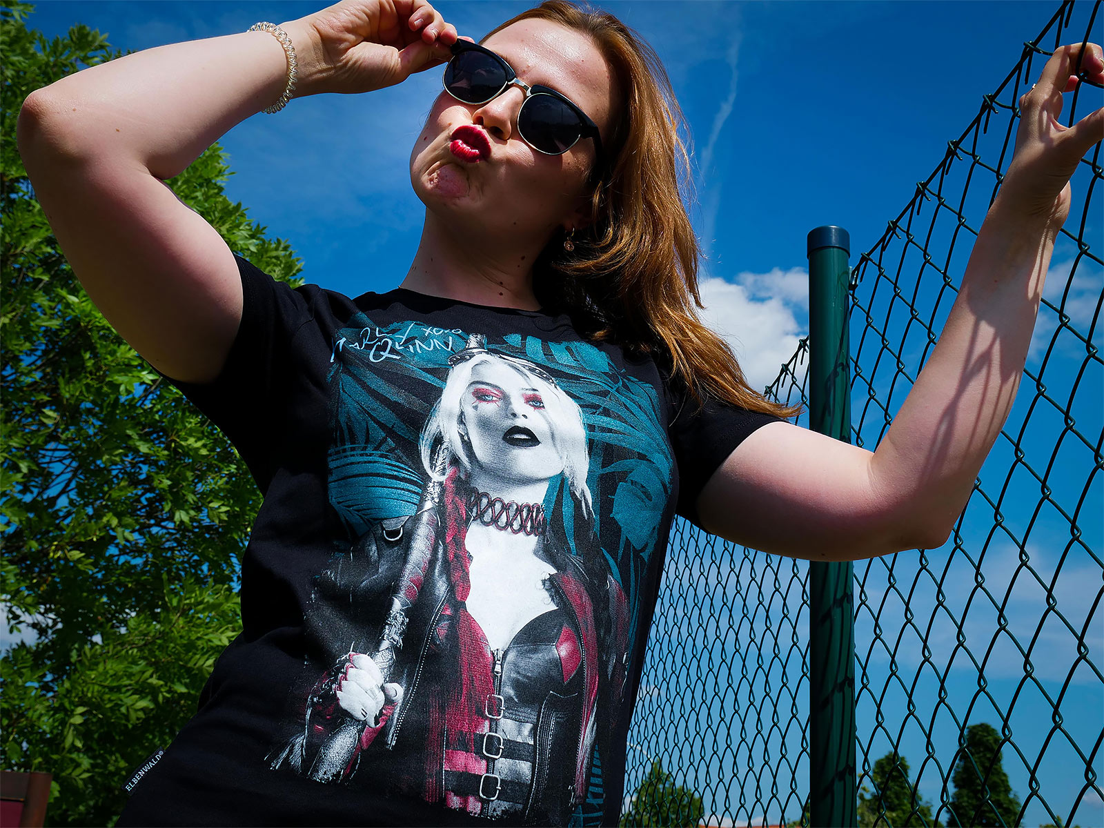 Image produit T-shirt Harley Quinn noir - The Suicide Squad